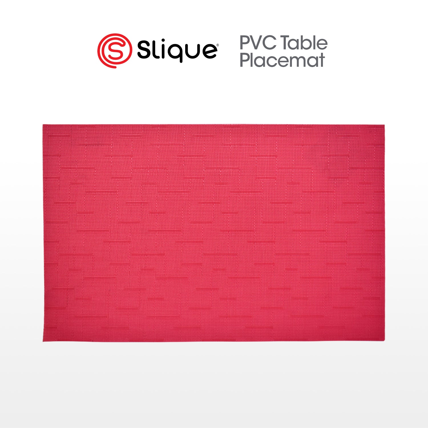 Slique Placemat PVC Woven Dining Table Mat 45x30cm (Collection 2)