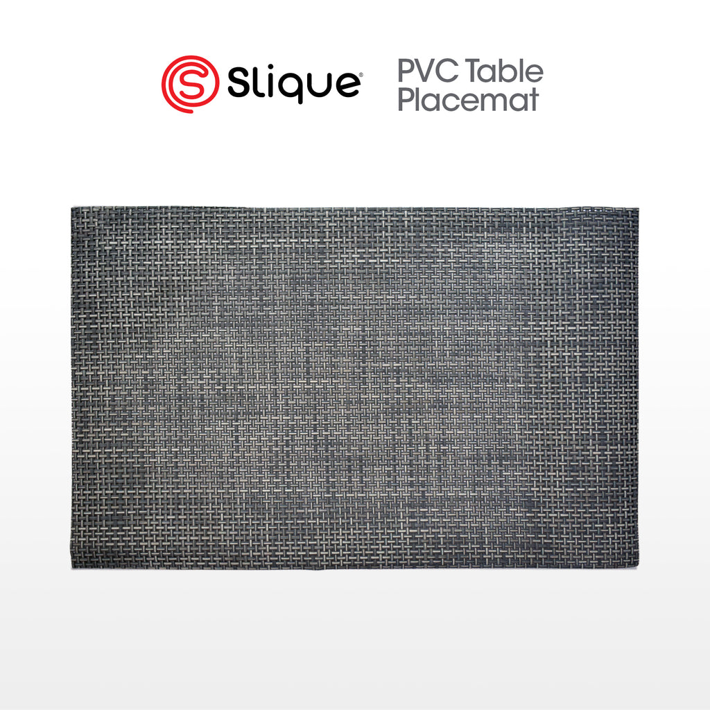 Slique Placemat PVC Woven Dining Table Mat 45x30cm (Collection 2)
