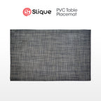Slique Placemat PVC Woven Dining Table Mat 45x30cm (Collection 2)