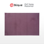 Slique Placemat PVC Woven Dining Table Mat 45x30cm