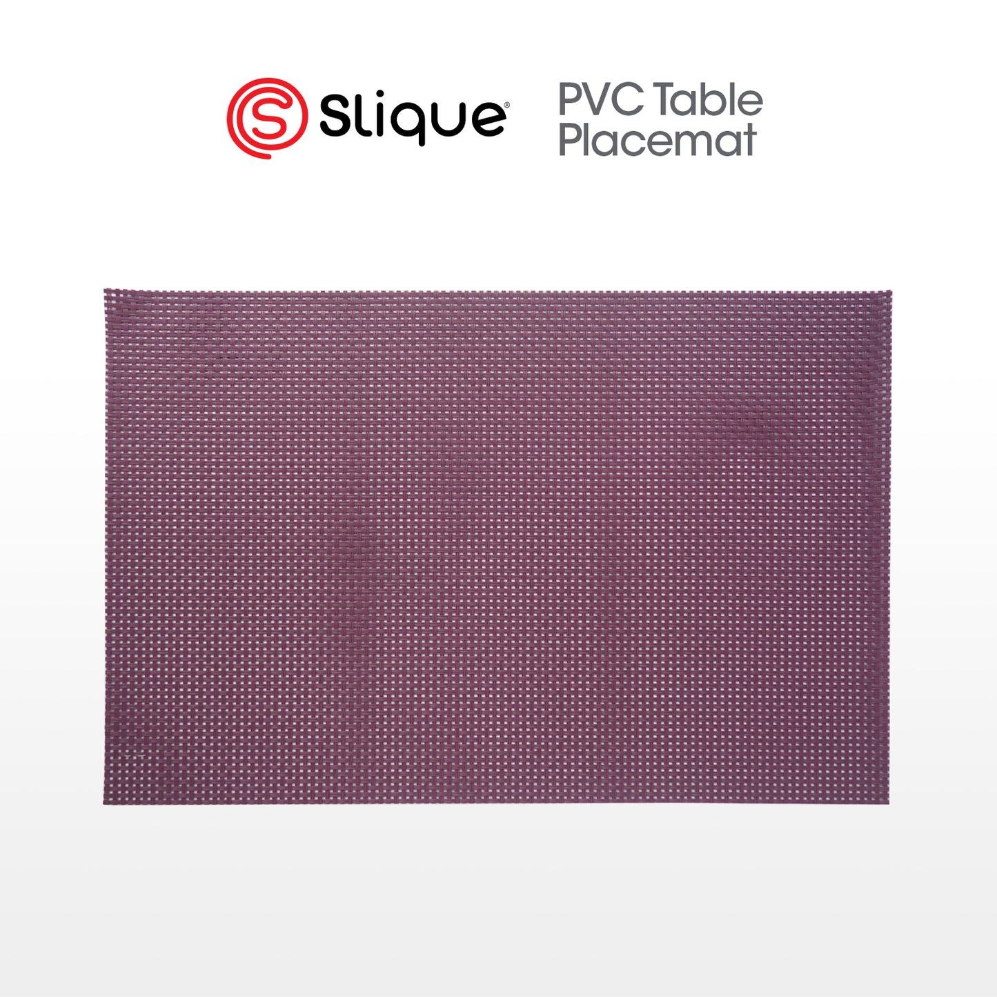 Slique Placemat PVC Woven Dining Table Mat 45x30cm
