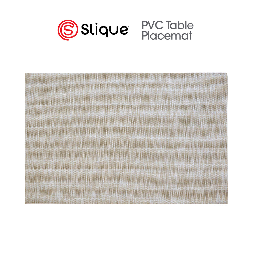 Slique Placemat PVC Woven Dining Table Mat 45x30cm (Collection 2)