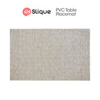 Slique Placemat PVC Woven Dining Table Mat 45x30cm (Collection 2)