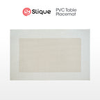 Slique Placemat PVC Woven Dining Table Mat 45x30cm (Collection 2)
