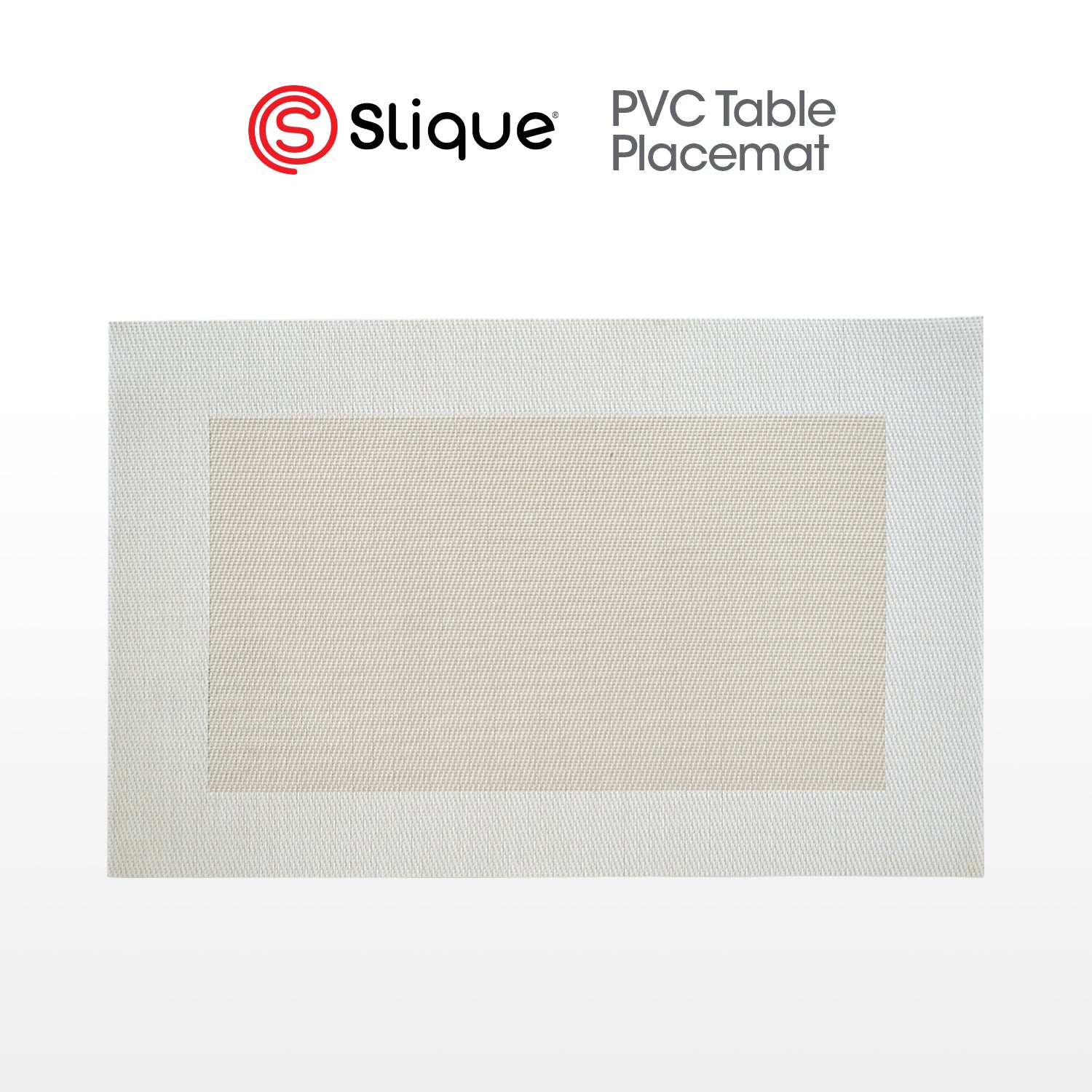 Slique Placemat PVC Woven Dining Table Mat 45x30cm (Collection 2)