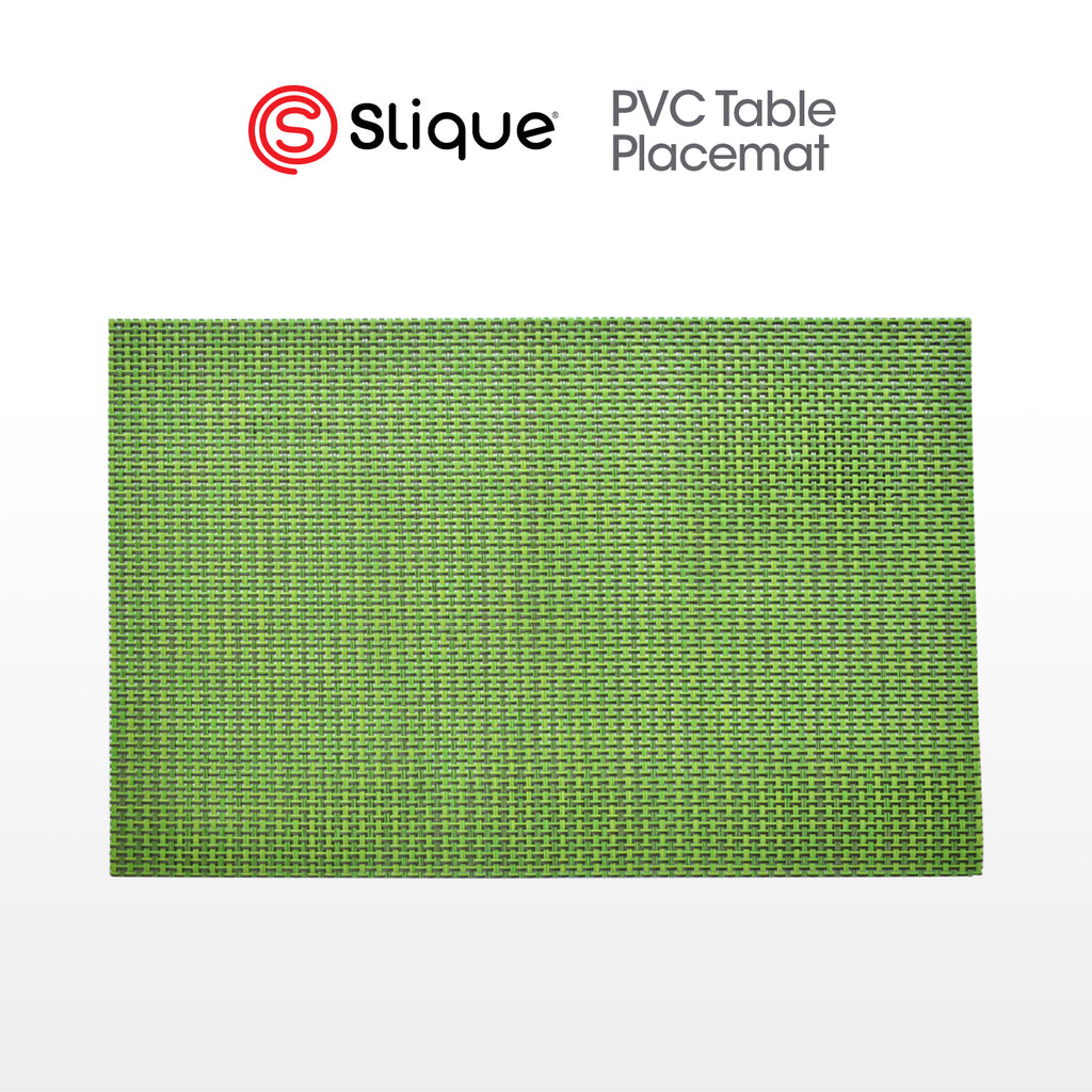 Slique Placemat PVC Woven Dining Table Mat 45x30cm (Collection 2)