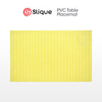 Slique Placemat PVC Woven Dining Table Mat 45x30cm (Collection 2)