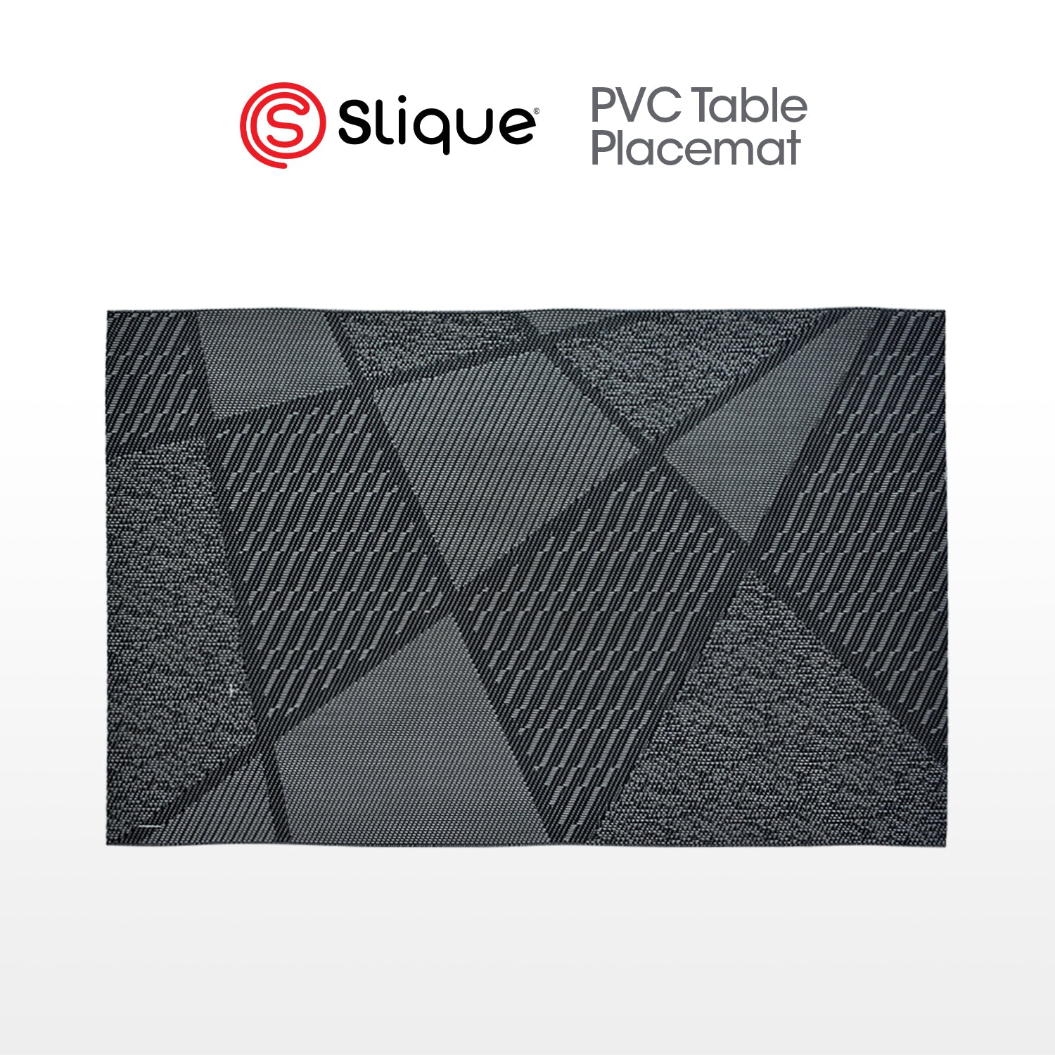 Slique Placemat PVC Woven Dining Table Mat 45x30cm (Collection 2)