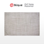 Slique Placemat PVC Woven Dining Table Mat 45x30cm (Collection 2)