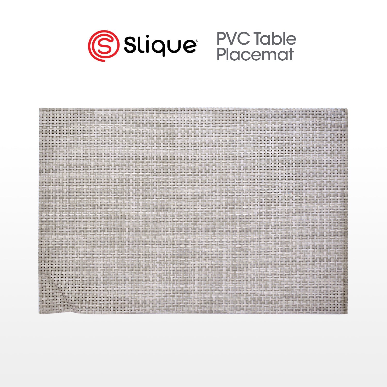 Slique Placemat PVC Woven Dining Table Mat 45x30cm (Collection 2)