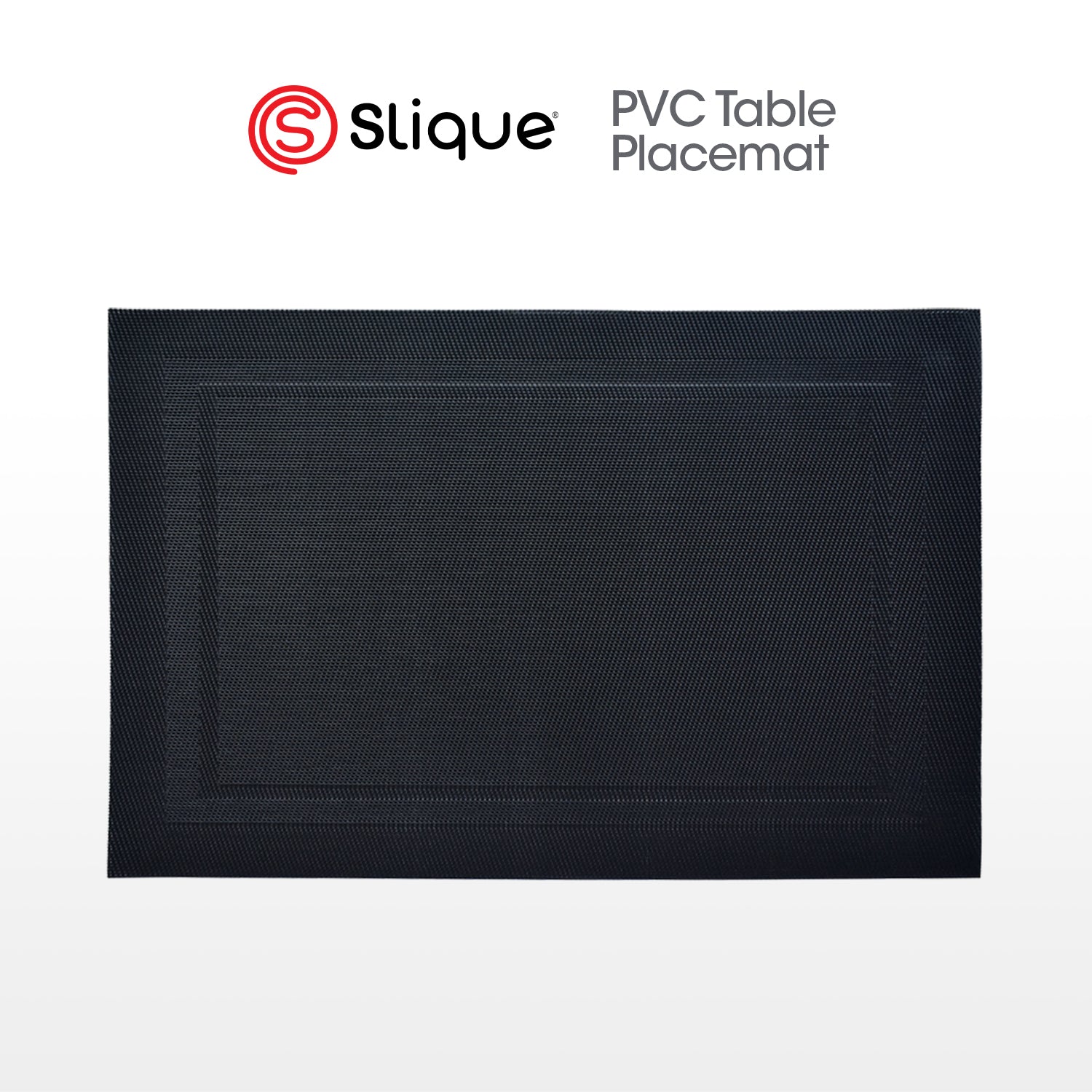 Slique Placemat PVC Woven Dining Table Mat 45x30cm (Collection 2)