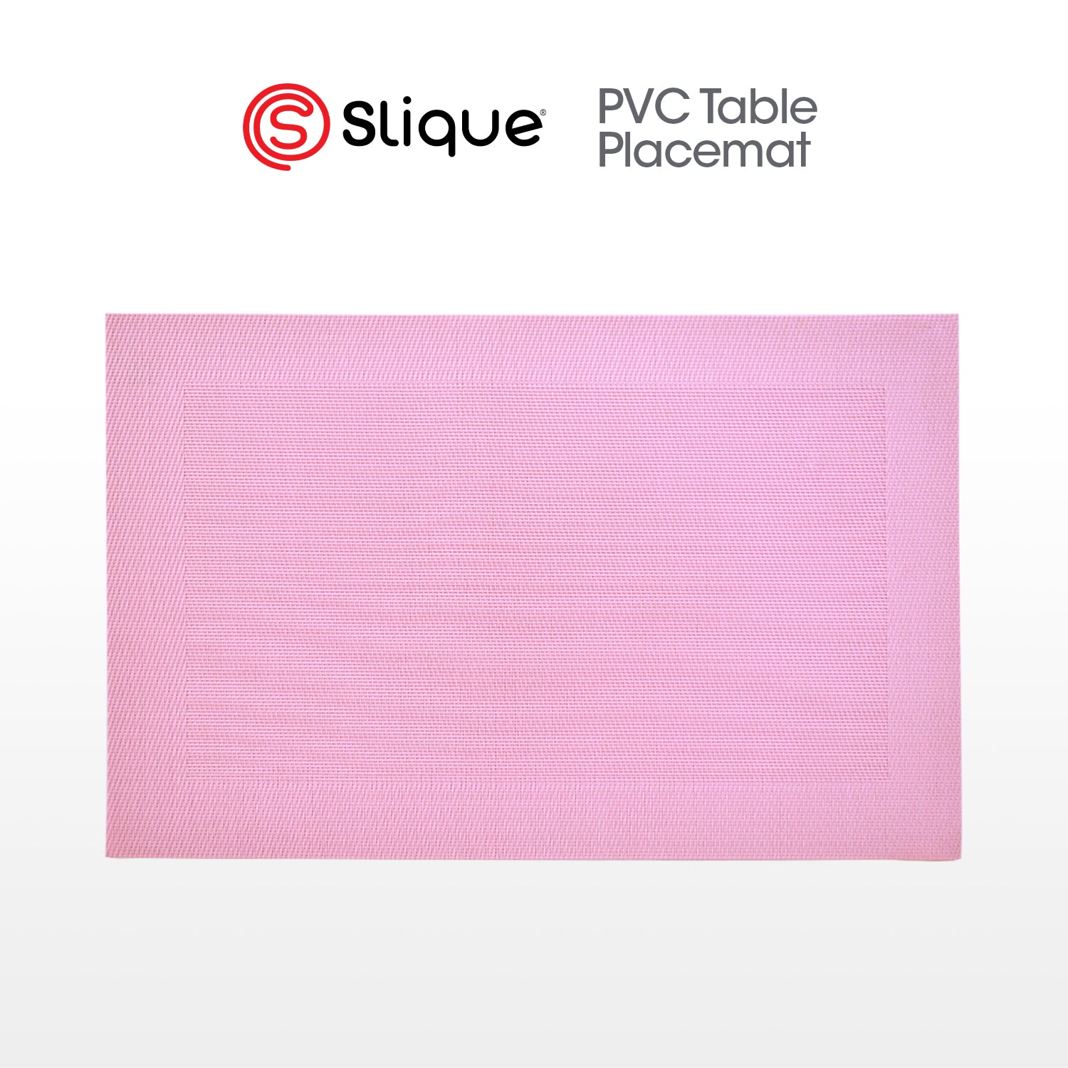 Slique Placemat PVC Woven Dining Table Mat 45x30cm (Collection 2)