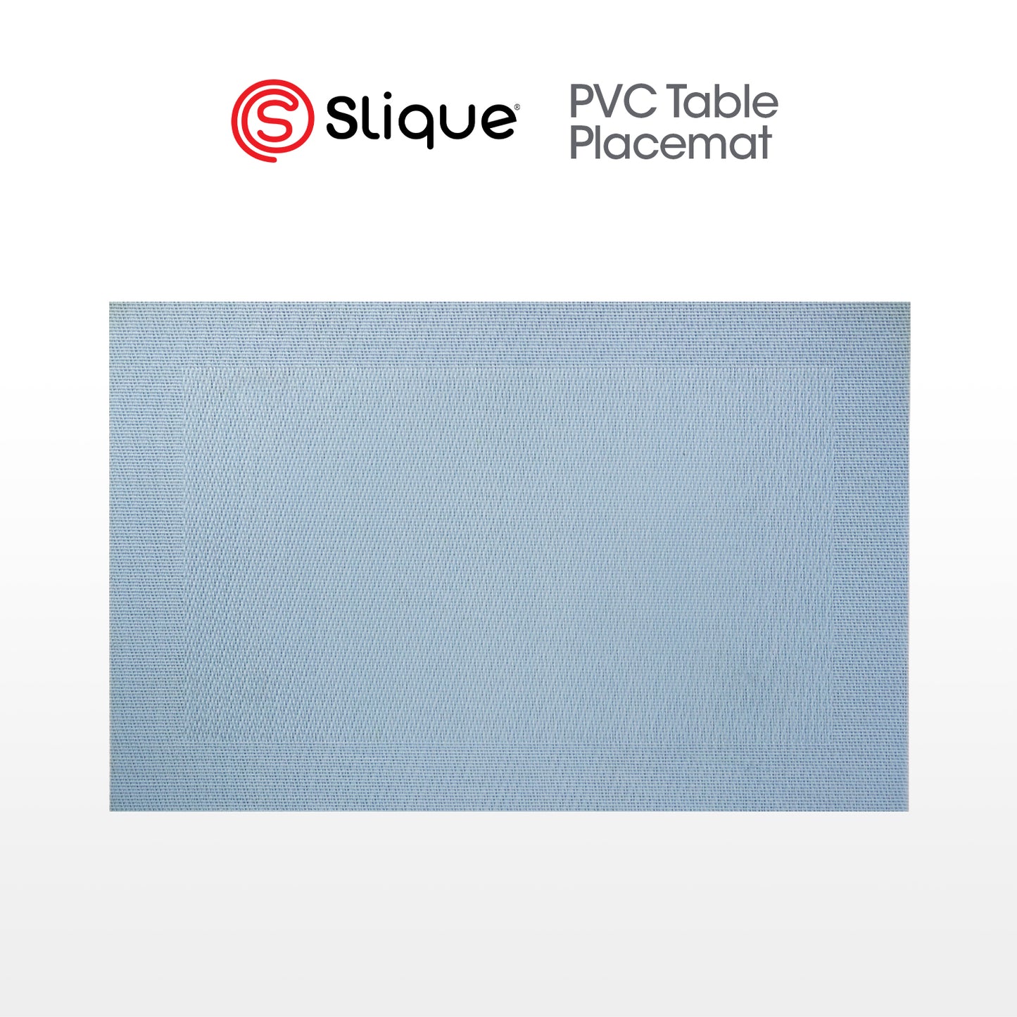 Slique Placemat PVC Woven Dining Table Mat 45x30cm