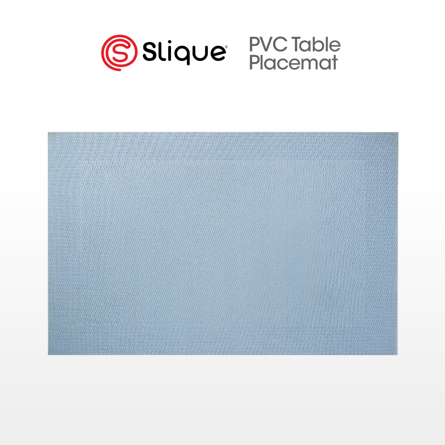 Slique Placemat PVC Woven Dining Table Mat 45x30cm