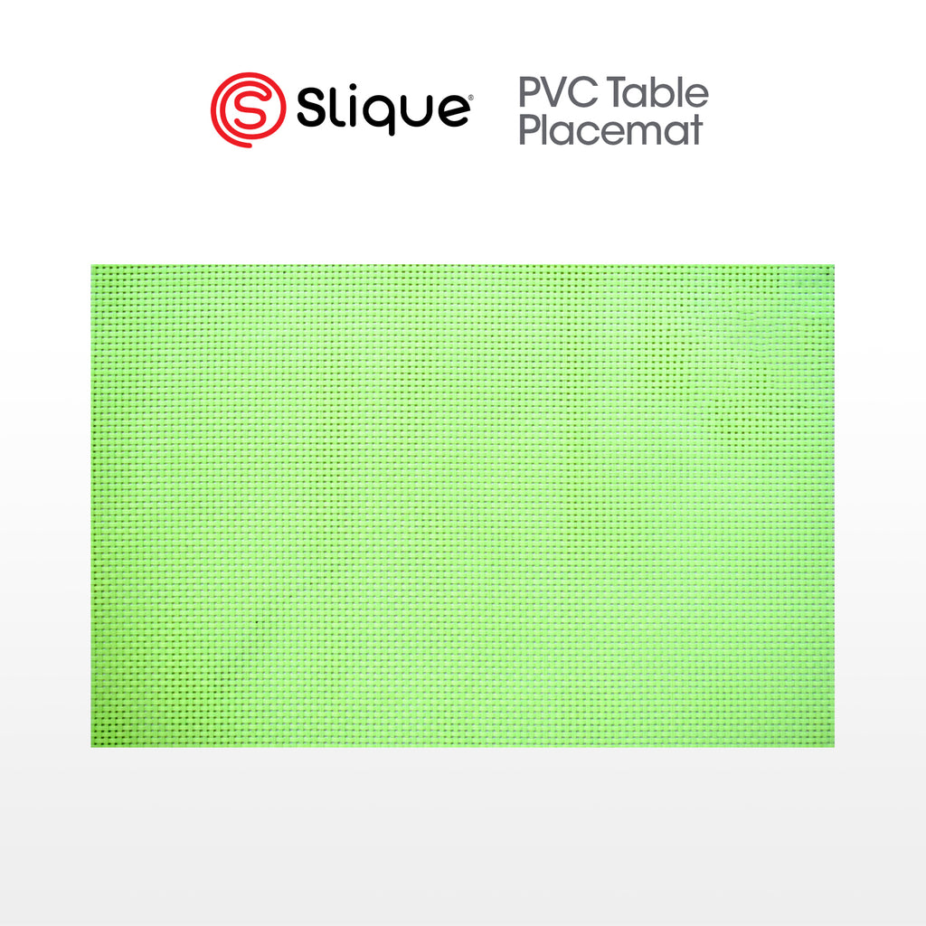 Slique Placemat PVC Woven Dining Table Mat 45x30cm (Collection 2)