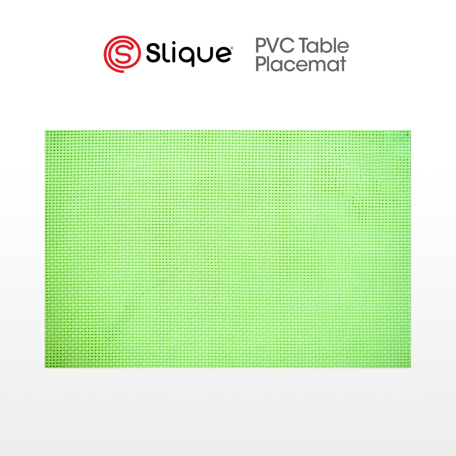 Slique Placemat PVC Woven Dining Table Mat 45x30cm (Collection 2)