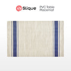 Slique Placemat PVC Woven Dining Table Mat 45x30cm (Collection 2)