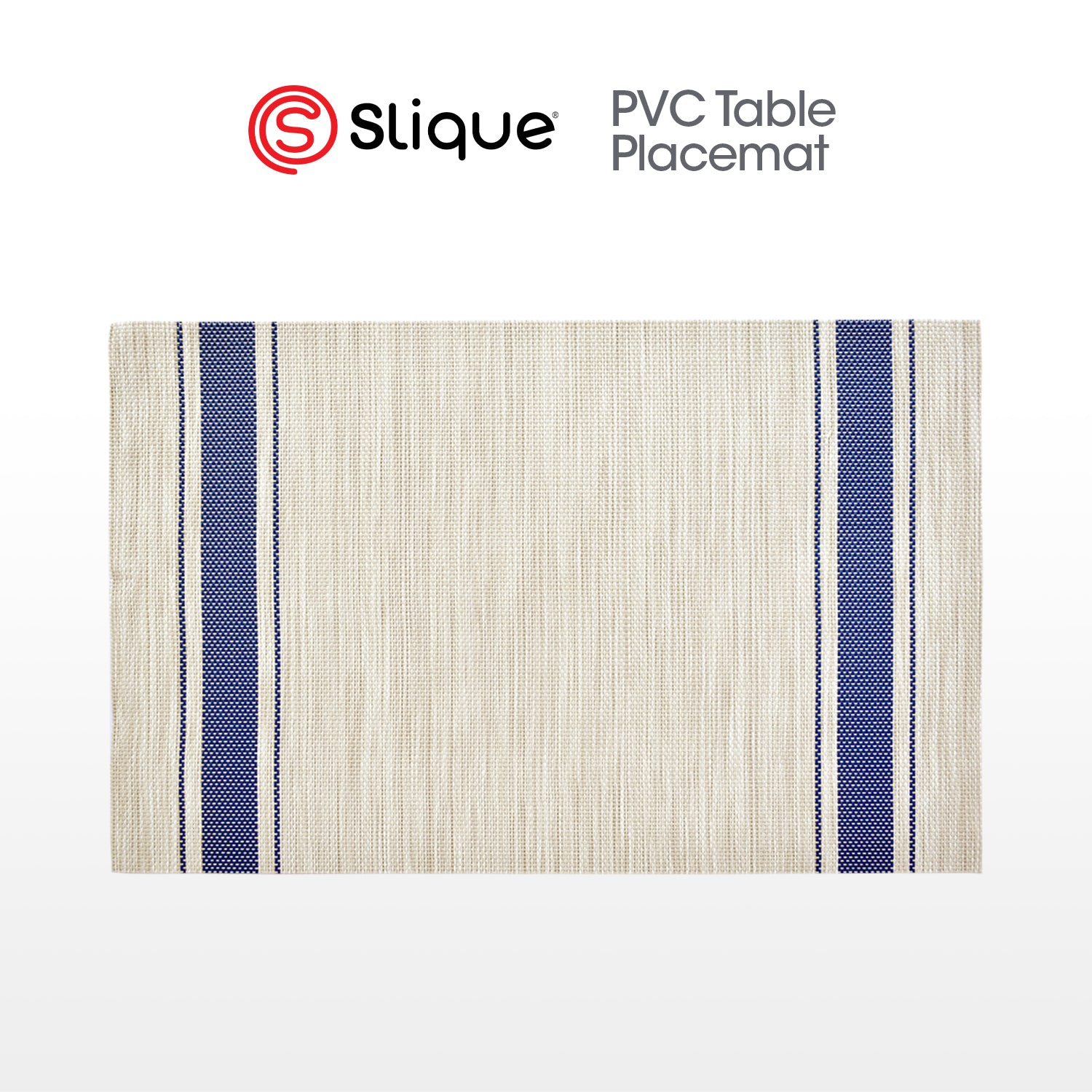 Slique Placemat PVC Woven Dining Table Mat 45x30cm (Collection 2)