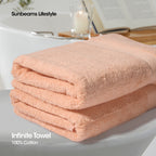INFINITE by PRIMEO Bath Towel Ring Spun Carded