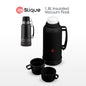 SLIQUE Insulated Vacuum Flask w/ 2 Cups 1L/1.8L