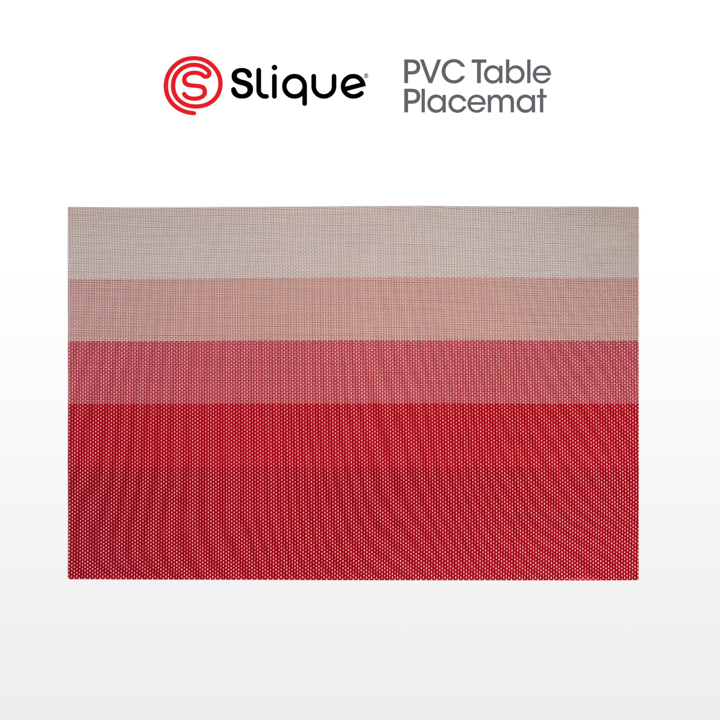 Slique Placemat PVC Woven Dining Table Mat 45x30cm