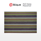 Slique Placemat PVC Woven Dining Table Mat 45x30cm (Collection 2)