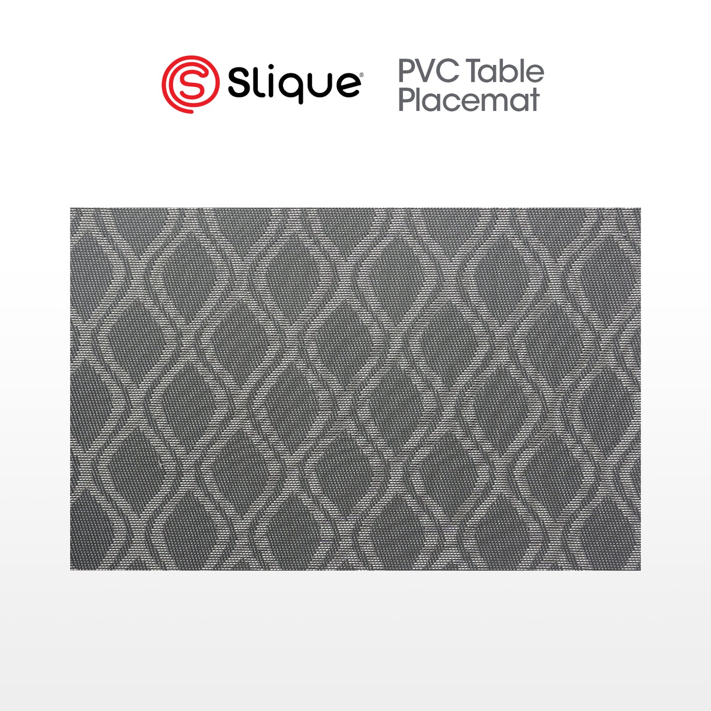 Slique Placemat PVC Woven Dining Table Mat 45x30cm