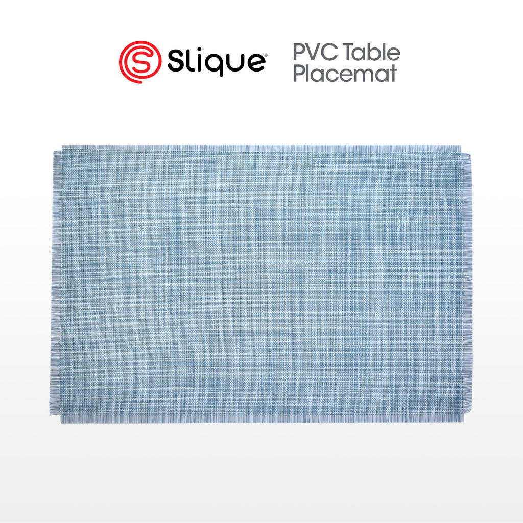 Slique Placemat PVC Woven Dining Table Mat 45x30cm (Collection 2)