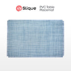 Slique Placemat PVC Woven Dining Table Mat 45x30cm (Collection 2)