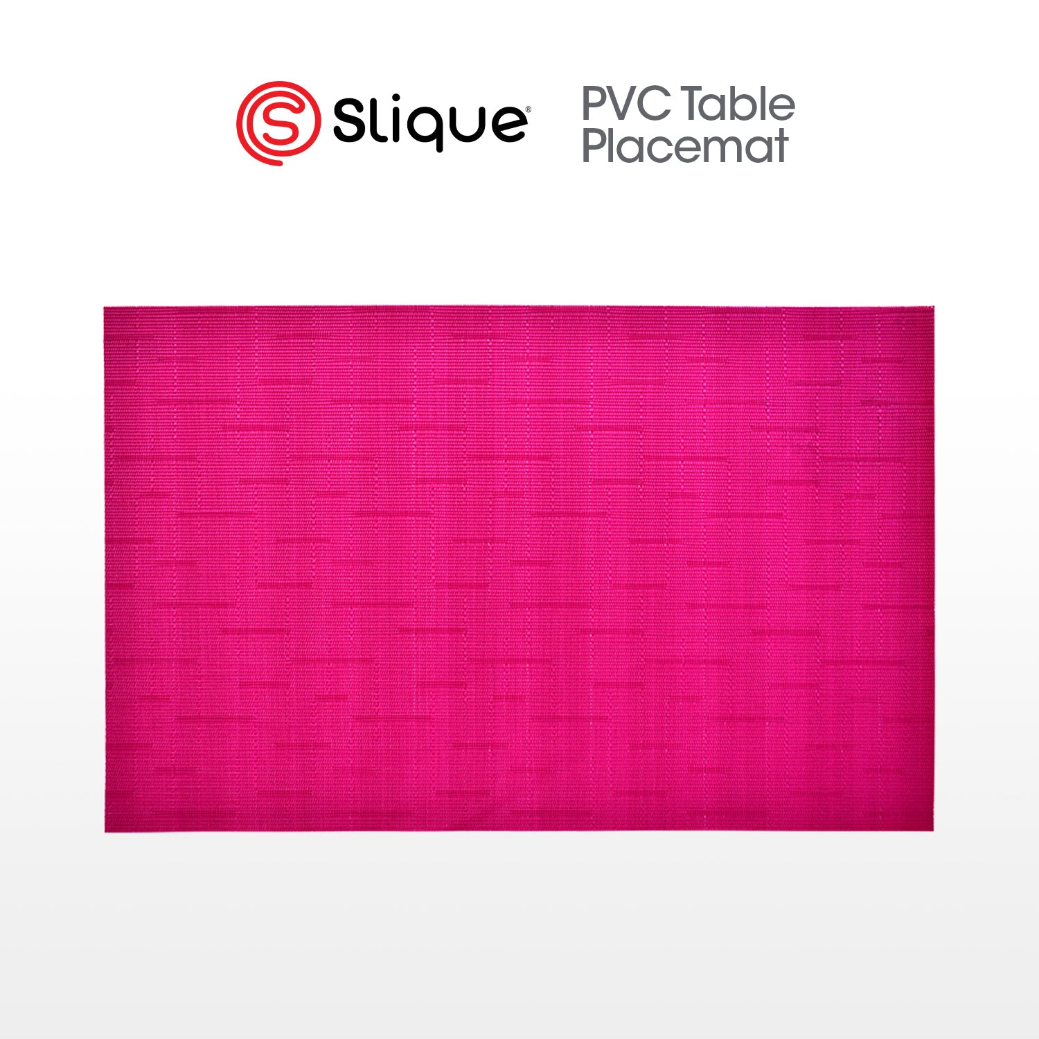 Slique Placemat PVC Woven Dining Table Mat 45x30cm (Collection 2)