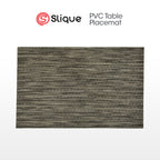 Slique Placemat PVC Woven Dining Table Mat 45x30cm (Collection 2)