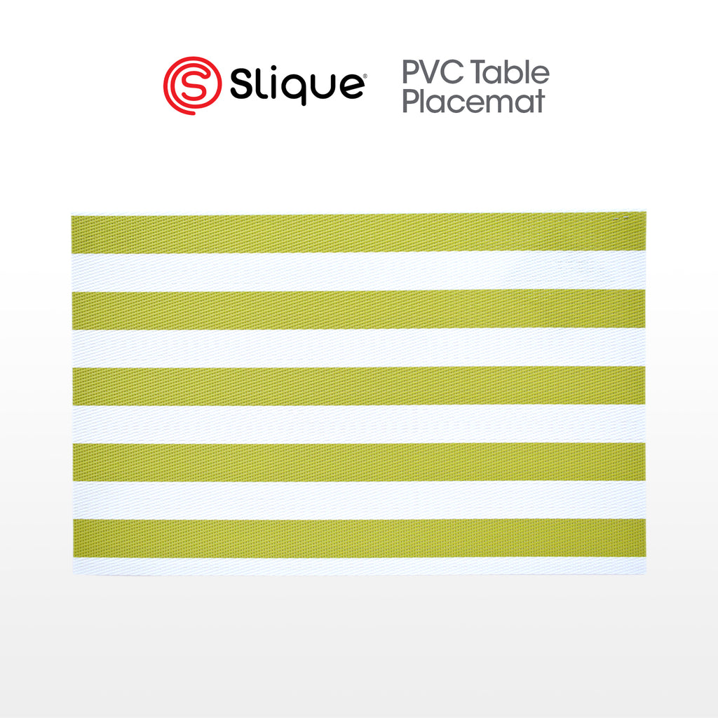 Slique Placemat PVC Woven Dining Table Mat 45x30cm (Collection 2)