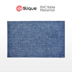 Slique Placemat PVC Woven Dining Table Mat 45x30cm (Collection 2)