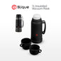 SLIQUE Insulated Vacuum Flask w/ 2 Cups 1L/1.8L