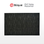 Slique Placemat PVC Woven Dining Table Mat 45x30cm (Collection 2)