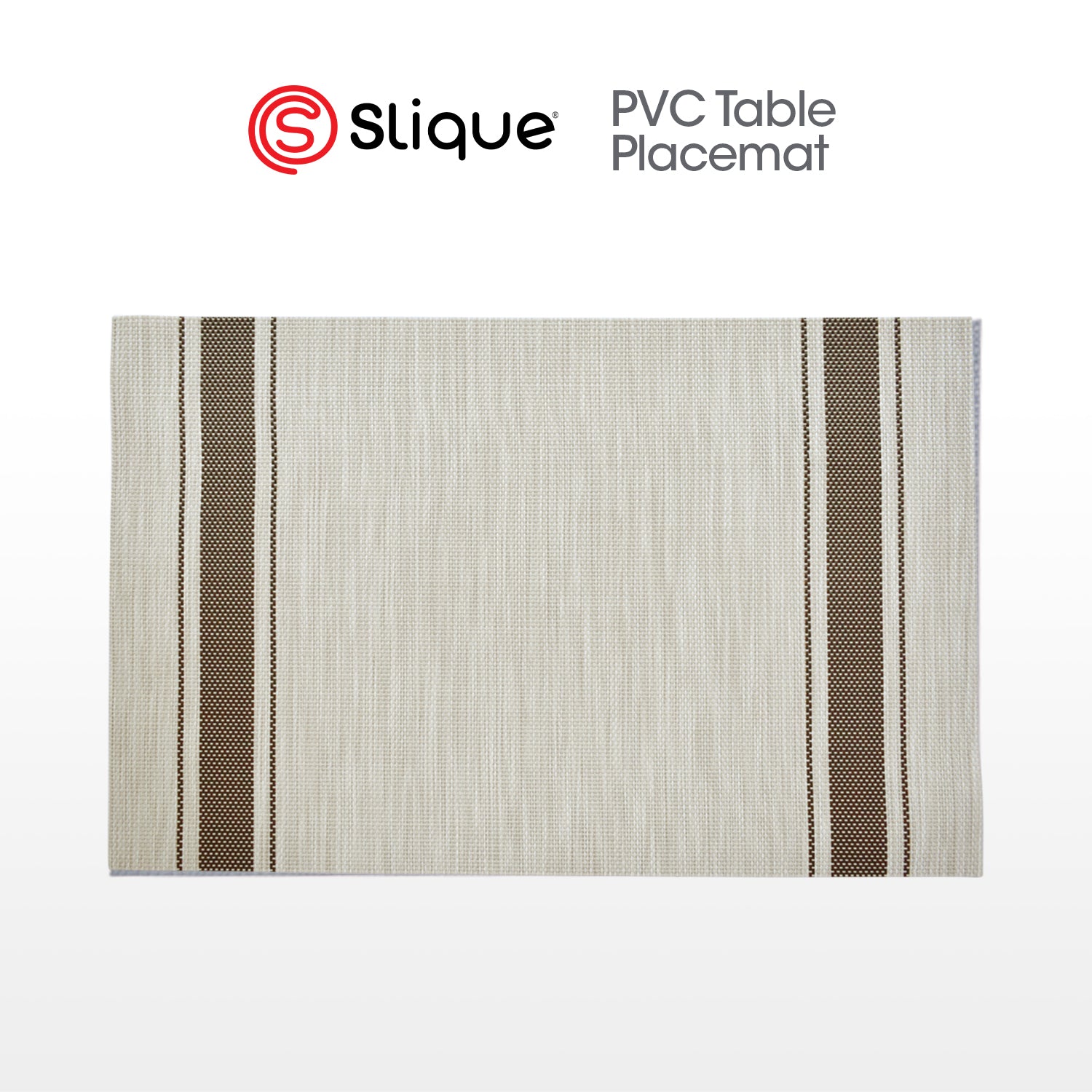 Slique Placemat PVC Woven Dining Table Mat 45x30cm (Collection 2)