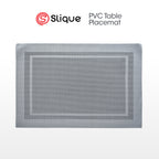 Slique Placemat PVC Woven Dining Table Mat 45x30cm (Collection 2)