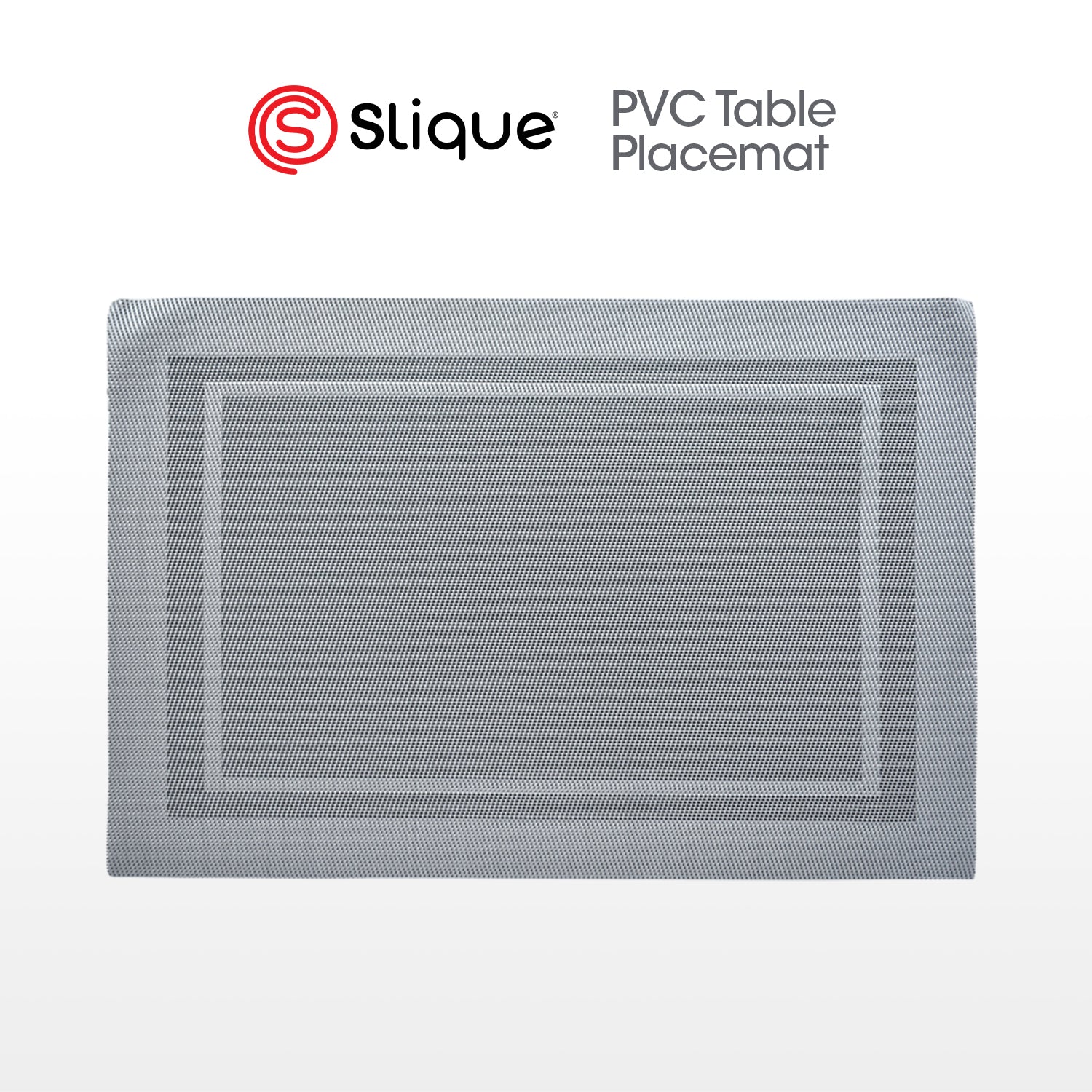 Slique Placemat PVC Woven Dining Table Mat 45x30cm (Collection 2)
