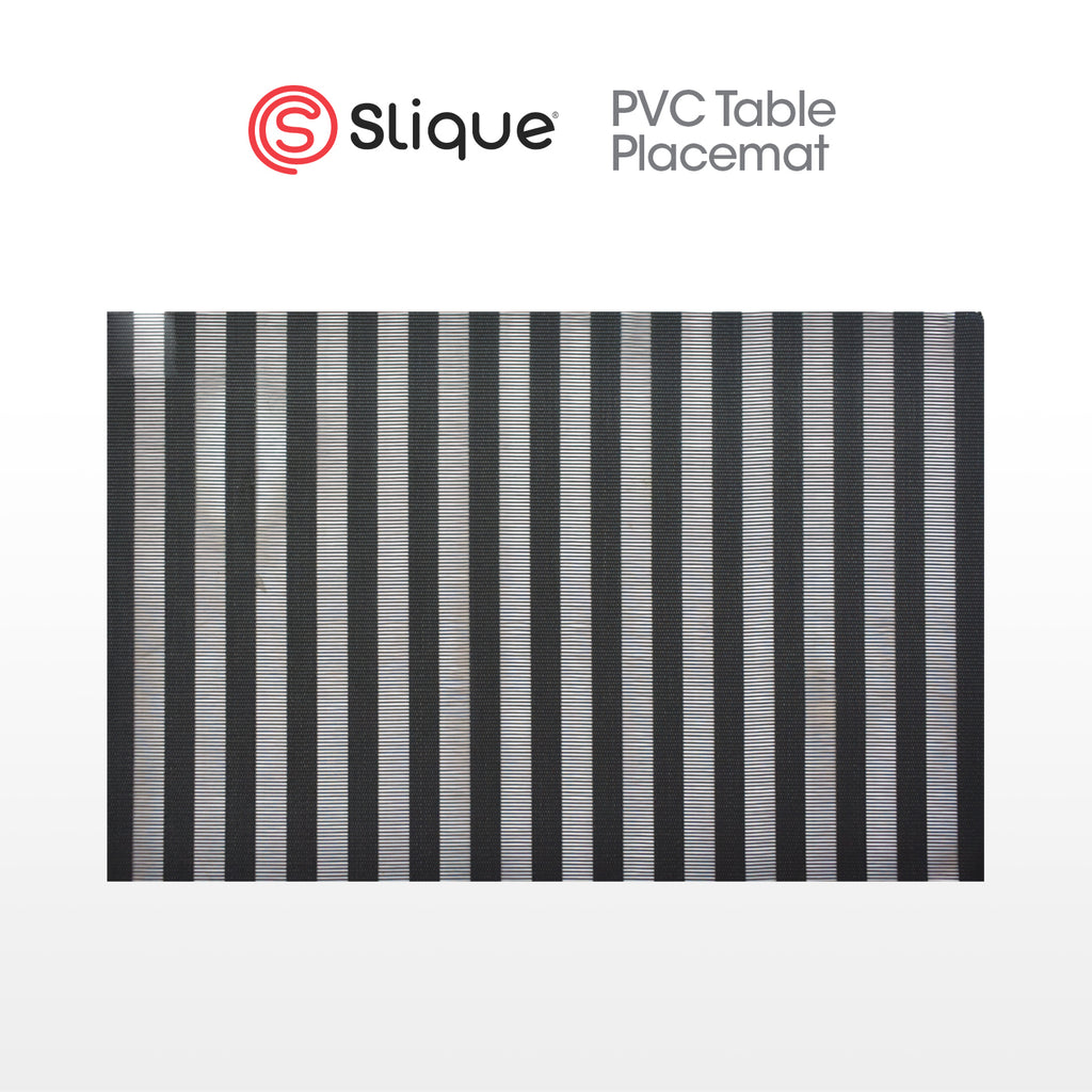 Slique Placemat PVC Woven Dining Table Mat 45x30cm (Collection 2)
