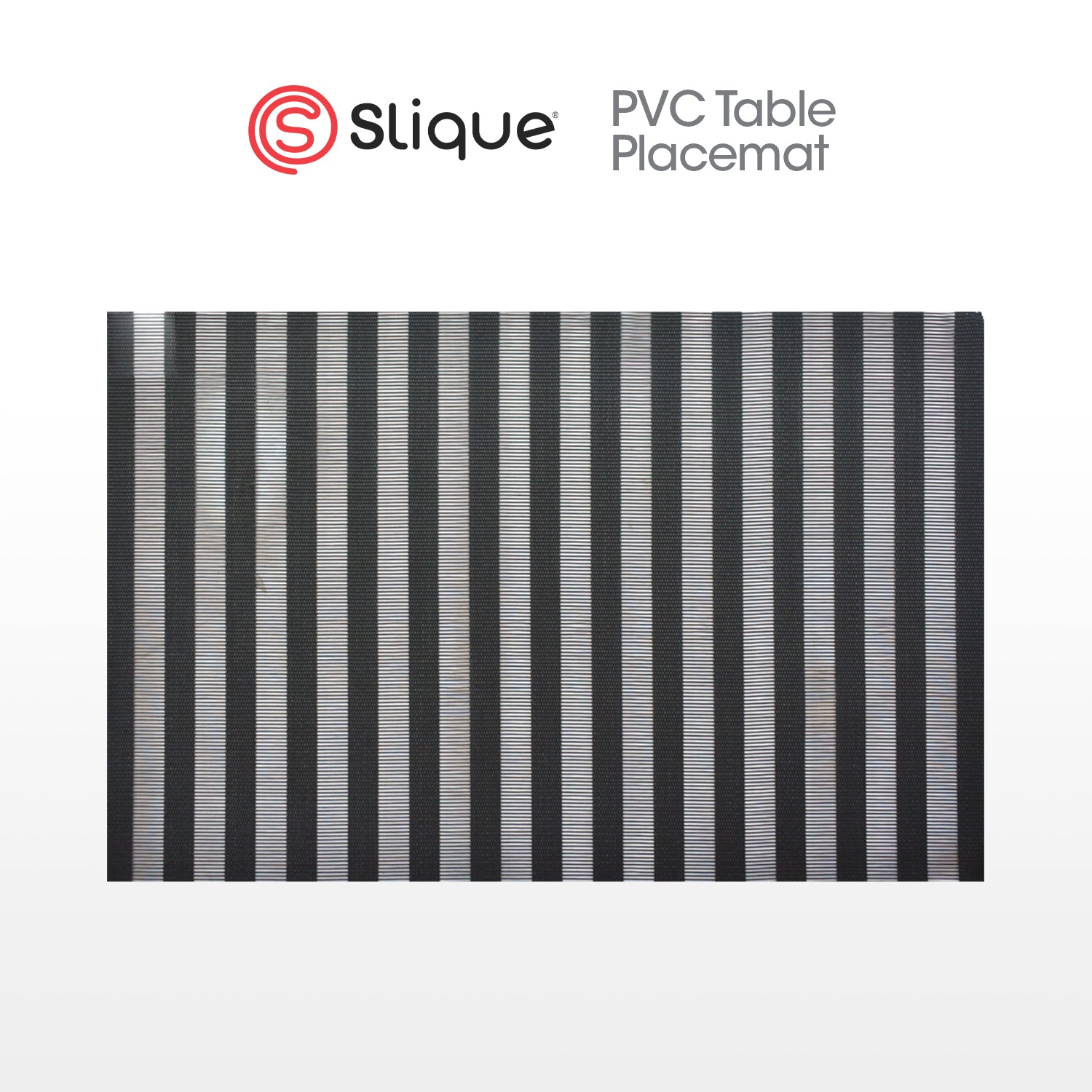 Slique Placemat PVC Woven Dining Table Mat 45x30cm (Collection 2)