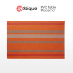 Slique Placemat PVC Woven Dining Table Mat 45x30cm