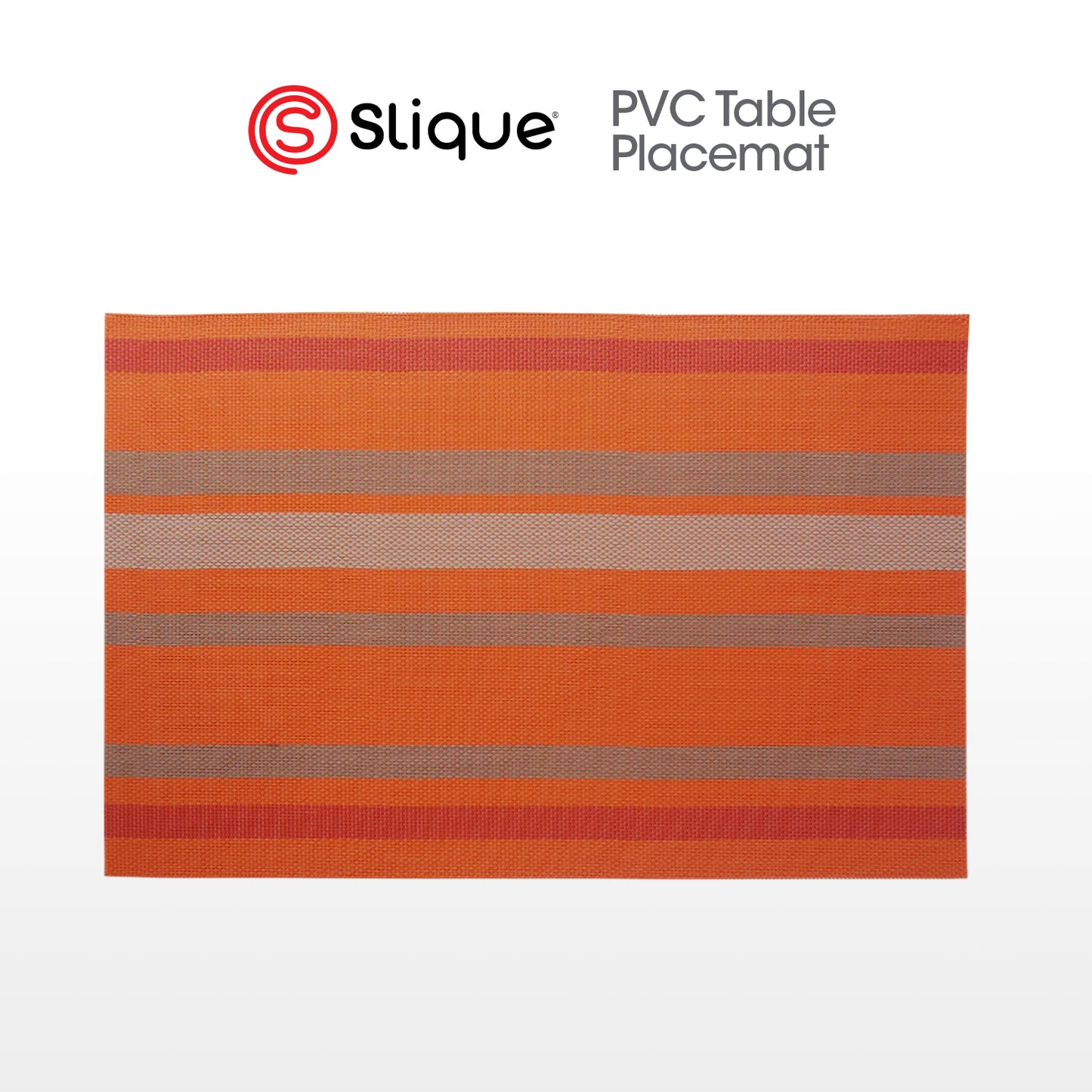 Slique Placemat PVC Woven Dining Table Mat 45x30cm