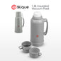 SLIQUE Insulated Vacuum Flask w/ 2 Cups 1L/1.8L