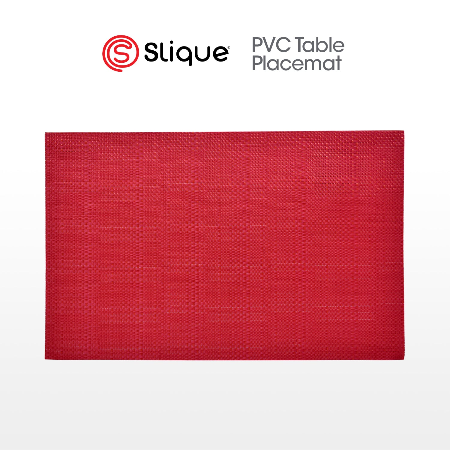 Slique Placemat PVC Woven Dining Table Mat 45x30cm (Collection 2)