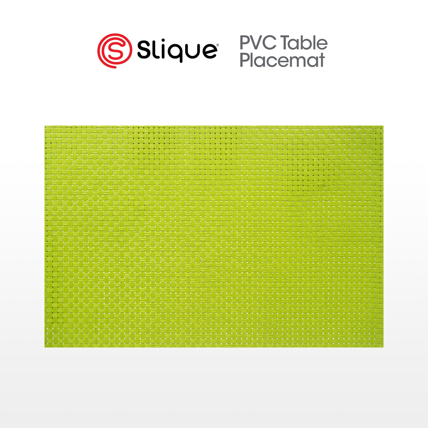 Slique Placemat PVC Woven Dining Table Mat 45x30cm