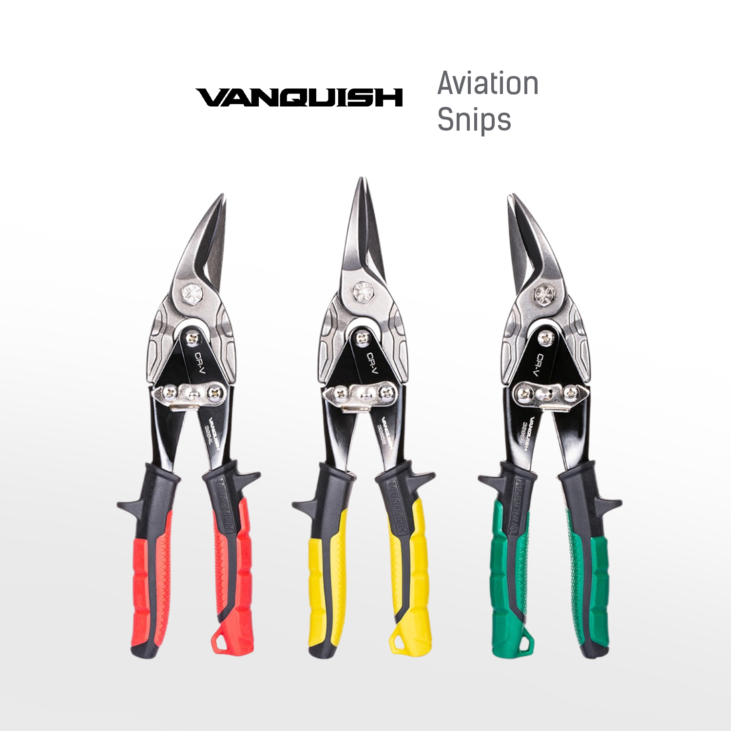 VANQUISH Premium Aviation Snip Set of 3