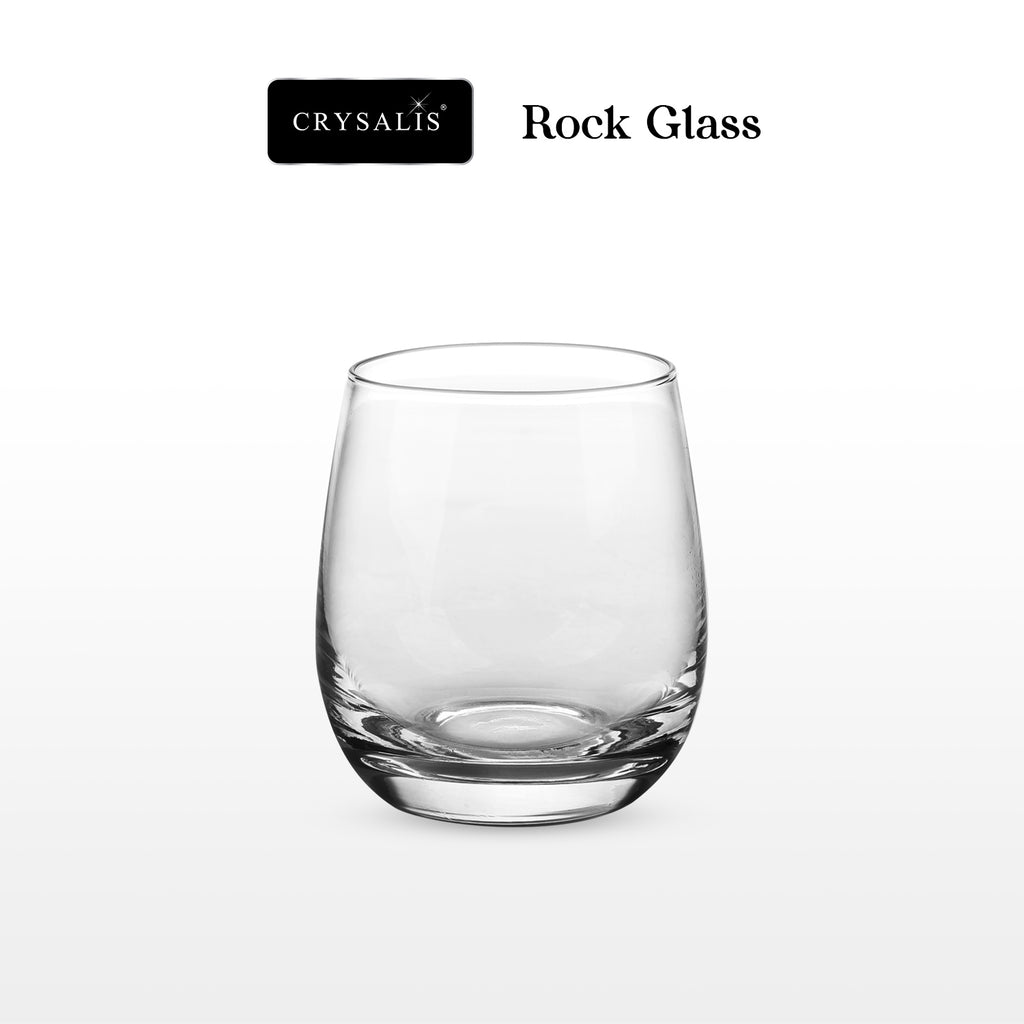 Crysalis Essence Glassware Collection Highball Rock Glass Soda-Lime Drinking Glass - Modern Design
