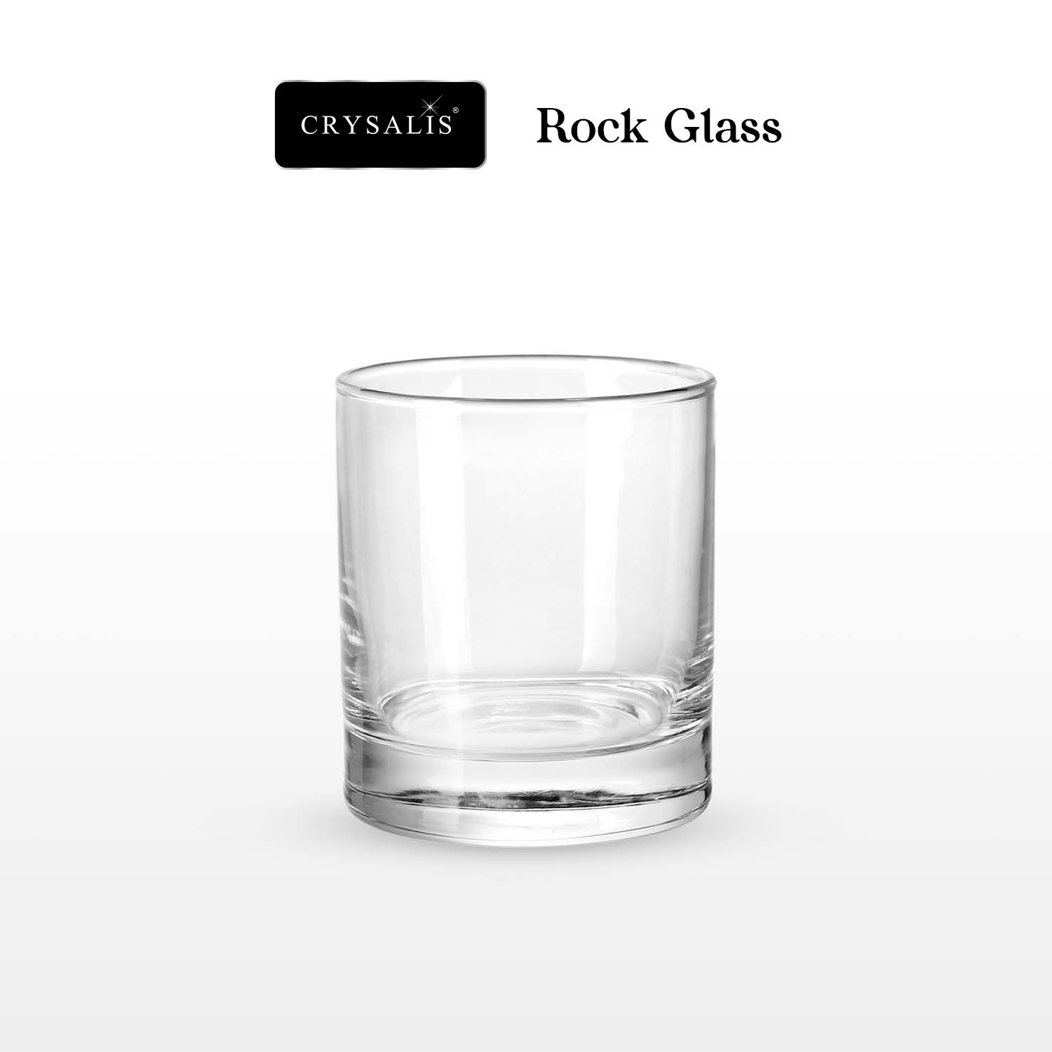 Crysalis Essence Glassware Collection Highball Rock Glass Soda-Lime Drinking Glass - Straight Design