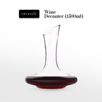 CRYSALIS Royalty Crystal Clear Glass Decanter