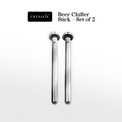 CRYSALIS Premium Beer Chiller Stick Rod [Set of 2]